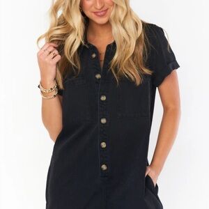 Show Me Your MuMu - Black Romper - NWT
